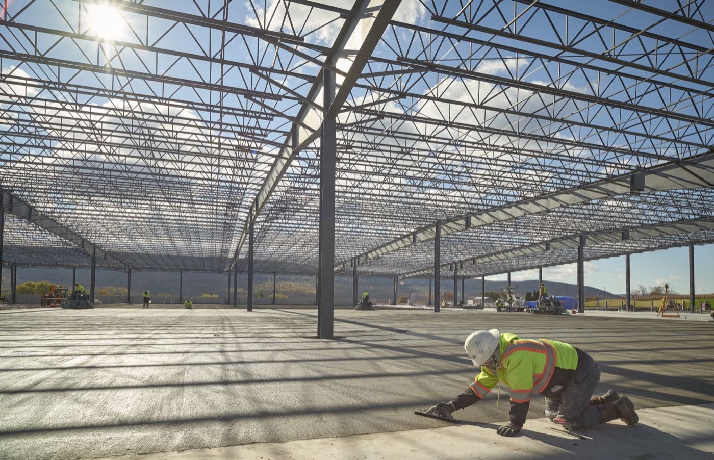 High-volume floor systems